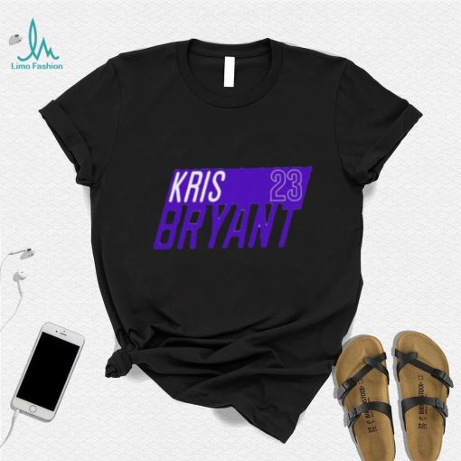 Kris Bryant 23 Colorado Rockies Shirt