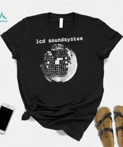 Kung fu merch lcd soundsystem disco mirror ball shirt