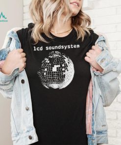 Kung fu merch lcd soundsystem disco mirror ball shirt