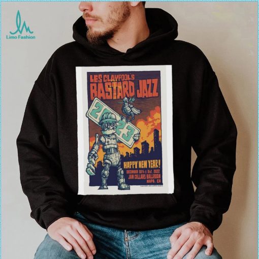 Les claypool’s bastard jazz napa jam cellars poster shirt