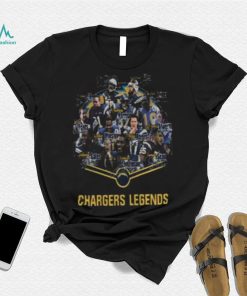 Los Angeles Chargers Legends Signatures T shirt