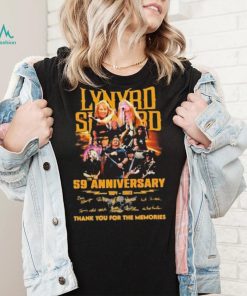 Lynyrd Skynyrd 59th Anniversary 1964 – 2023 Thank You For The Memories T Shirt