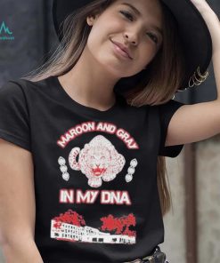 Maroon and gray in my DNA shirt