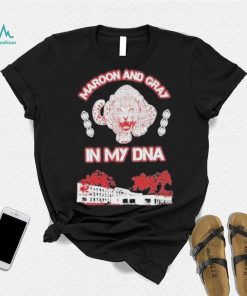 Maroon and gray in my DNA shirt