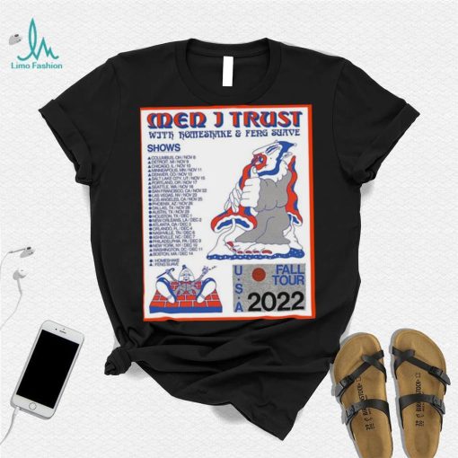 Men I trust usa fall tour 2022 poster shirt