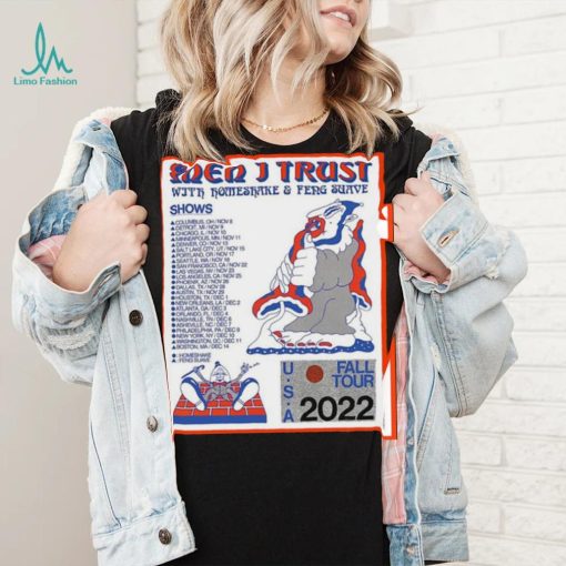 Men I trust usa fall tour 2022 poster shirt