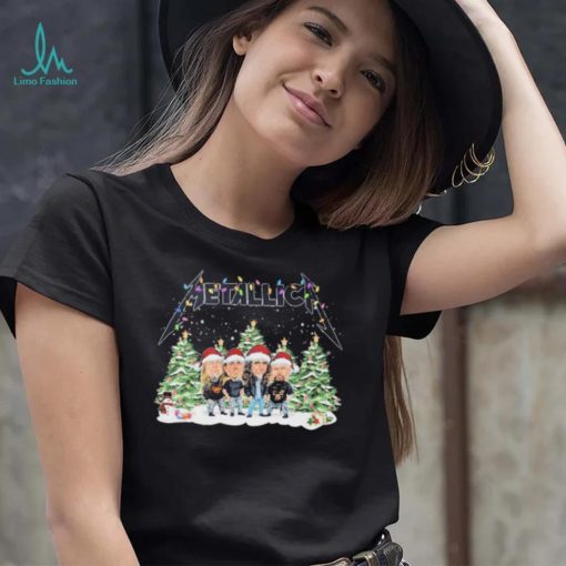 Metallica Trees Christmas Snow Shirt