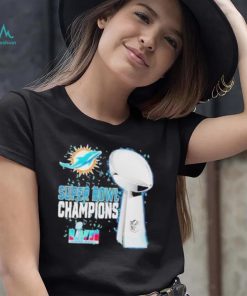 MiamI dolphins super bowl lviI 2023 champions shirt