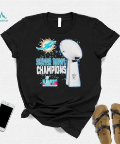 MiamI dolphins super bowl lviI 2023 champions shirt