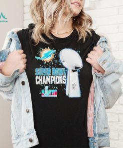 MiamI dolphins super bowl lviI 2023 champions shirt