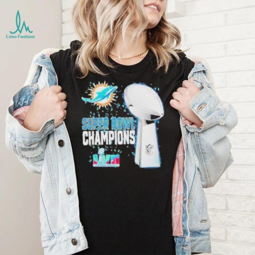 MiamI dolphins super bowl lviI 2023 champions shirt