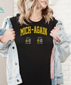 Michigan Football 2022 Mich Again Victors Championship Shirt