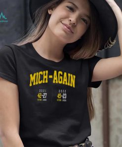 Michigan Football 2022 Mich Again Victors Championship Shirt