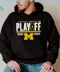 Michigan wolverines college Football playoff first down entry shirt