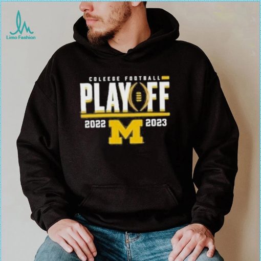 Michigan wolverines college Football playoff first down entry shirt