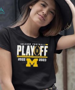 Michigan wolverines college Football playoff first down entry shirt