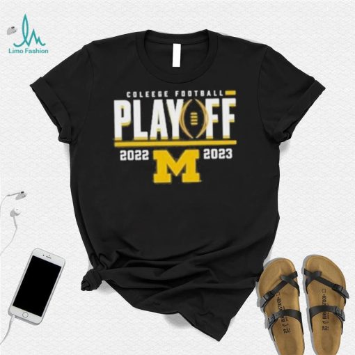 Michigan wolverines college Football playoff first down entry shirt