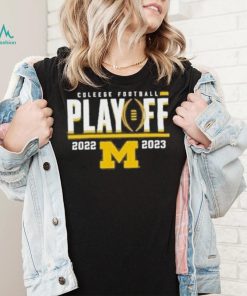 Michigan wolverines college Football playoff first down entry shirt