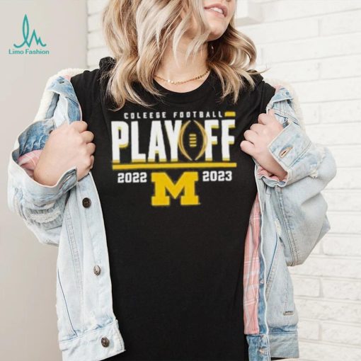 Michigan wolverines college Football playoff first down entry shirt