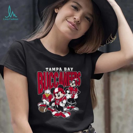 Mickey Donald Duck And Goofy Tampa Bay Buccaneers T Shirt