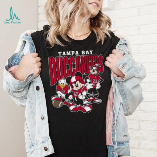 Mickey Donald Duck And Goofy Tampa Bay Buccaneers T Shirt