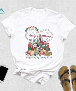 Mickey Ears Very Merry Christmas Party 2022 Shirt