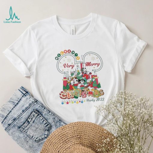 Mickey Ears Very Merry Christmas Party 2022 Shirt