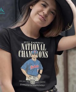 Mike Bianco Ole Miss Baseball National Championship Trophy T shirt