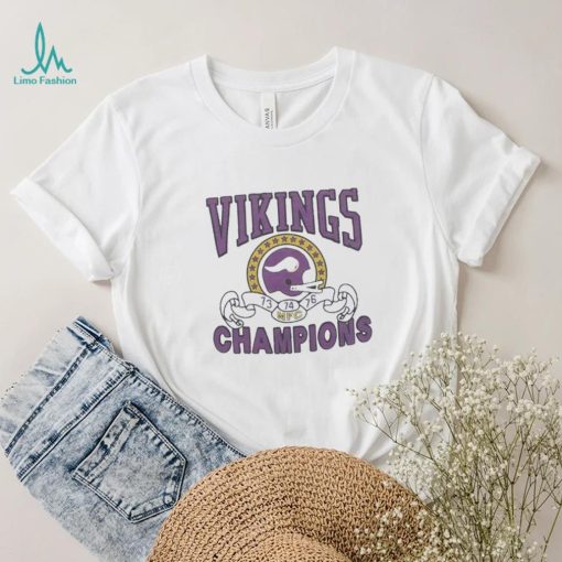 Minnesota Vikings 3 Time NFC Champions shirt