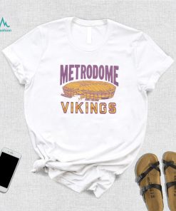 Minnesota Vikings Metrodome stadium shirt