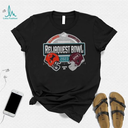 Mississippi State vs Illinois 2023 Reliaquest Bowl Match Up shirt