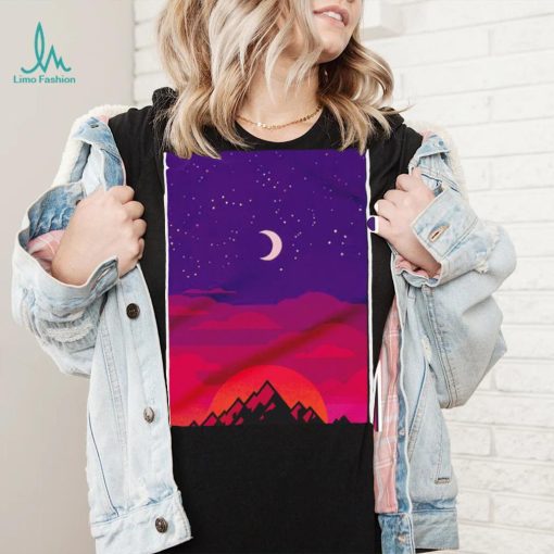 Mountain Nights art shirt