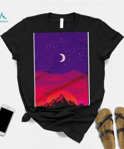 Mountain Nights art shirt