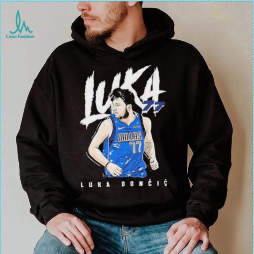 NBA luka doncic number 77 basketball sport graphic shirt