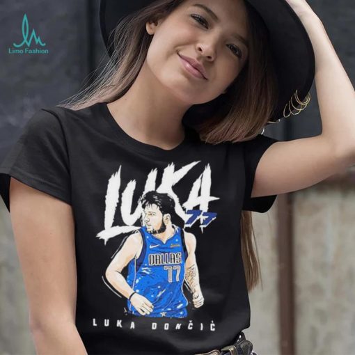 NBA luka doncic number 77 basketball sport graphic shirt