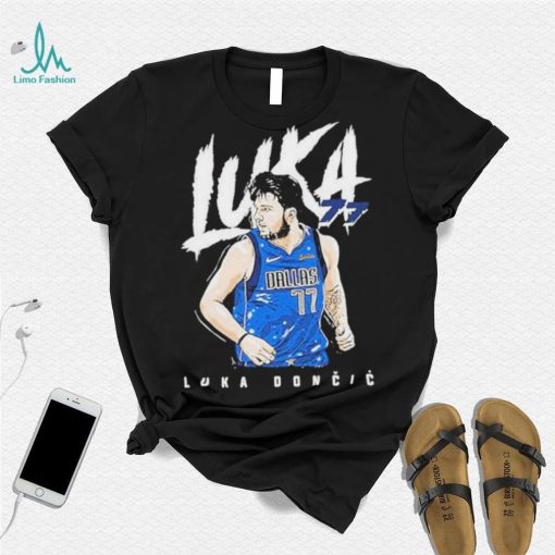 NBA luka doncic number 77 basketball sport graphic shirt