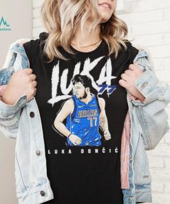 NBA luka doncic number 77 basketball sport graphic shirt