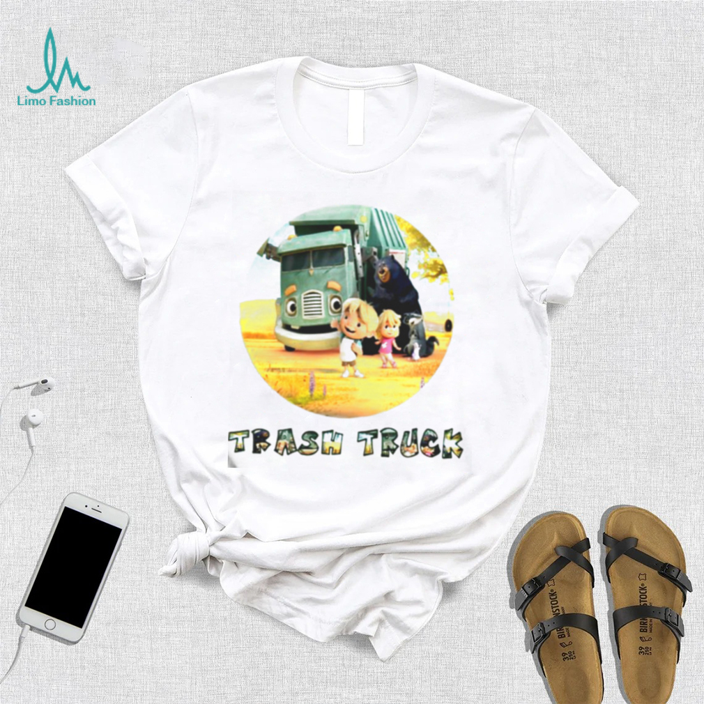 Netflix Caartoon Trash Truck shirt