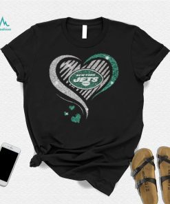 New York Jets Heart Diamond T shirt