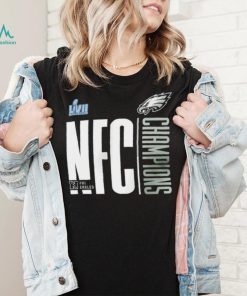 Nike Philadelphia Eagles 2022 NFC Champions LVII logo shirt