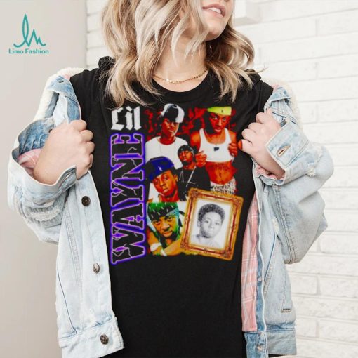 Nola Weezy picture collage shirt