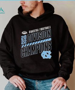 North Carolina Tar Heels 2022 ACC Coastal Division Football Champions Slanted Knockout T Shirt