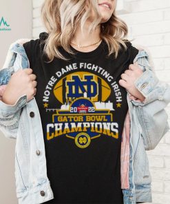 Notre Dame Fighting Irish 2022 Gator Bowl Champions 2022 shirt