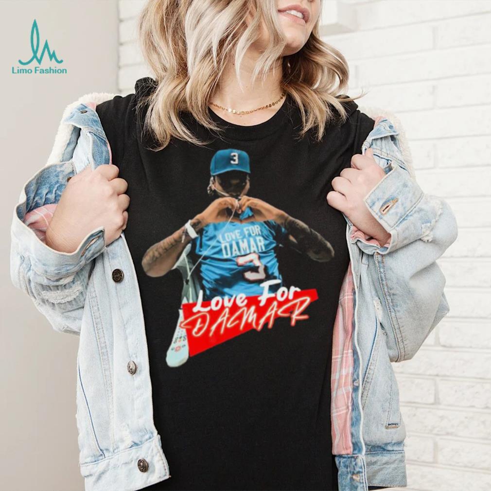 Official Damar Hamlin Love For Damar Shirt Official Damar Hamlin Love For Damar Shirt