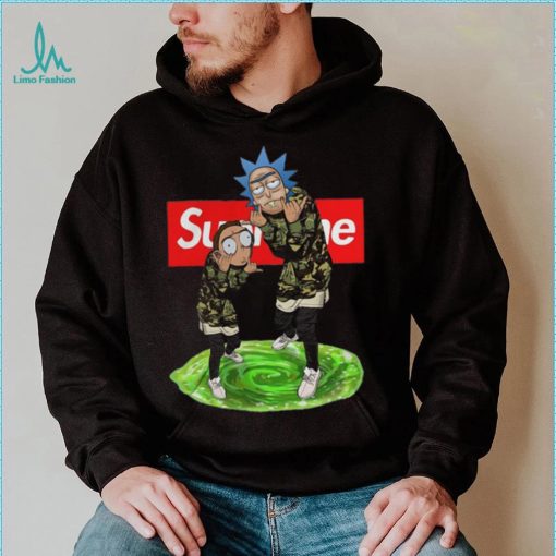 Official Supreme Rick and Morty Hoodie