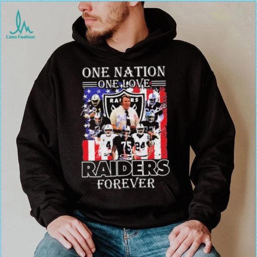 One Nation One Love Raiders Forever Shirt