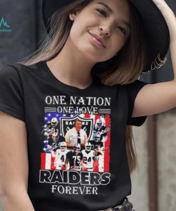 One Nation One Love Raiders Forever Shirt