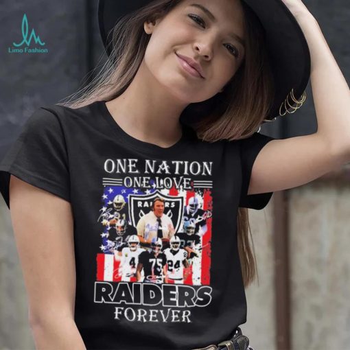 One Nation One Love Raiders Forever Shirt