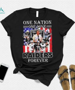 One Nation One Love Raiders Forever Shirt