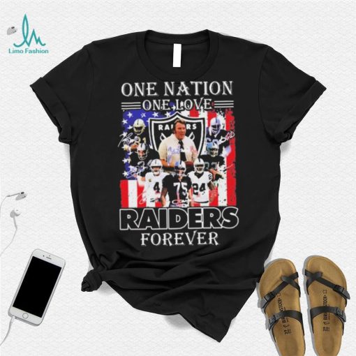 One Nation One Love Raiders Forever Shirt